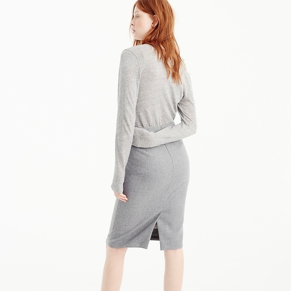 NWT J Crew No. 2 Pencil Skirt size 6